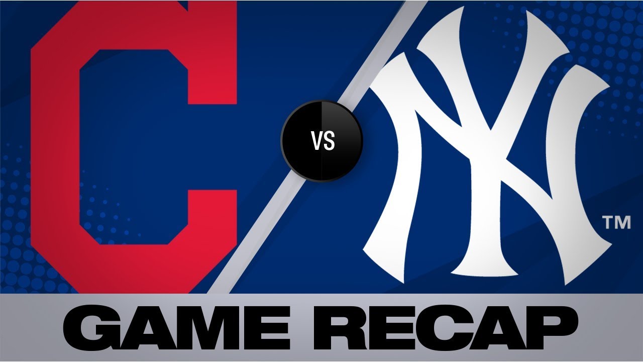 baseball ops Indians crush 7 HRs in blowout win vs. Yanks | Indians-Yankees Game Highlights 8/15/19
