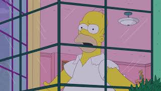Simpsons: Homer eating dog food