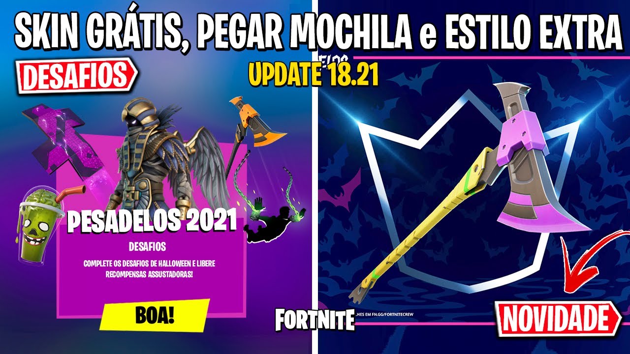 Fortnite: Pesadelos 2021 começa hoje (5) com skins e Modo de Halloween