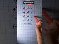 Negative Numbers Trick 🤯 | Can You Solve This Integer Puzzle? #maths #mathstricks #education