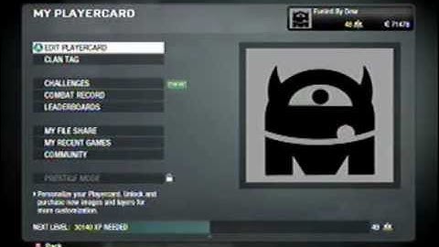 TNA Black Ops Droid Monster Emblem