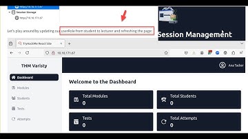 Session Management THM