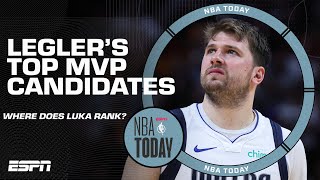 Tim Legler’s TOP 5️⃣ MVP candidates | NBA Today