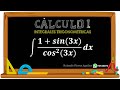 Integral trigonometrica - Ejercicio #1