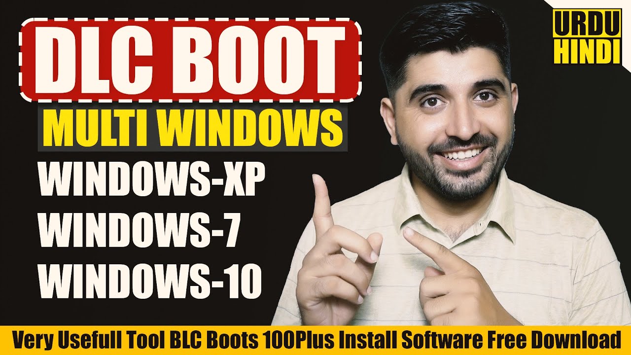 DLC Boot Multi Windows | Win-XP Win-7 Win-10 | Mini Windows Tool | Syed ...