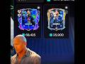 LEVELING UP PLAYERS 🔥 #fifa #fifamobile #fcmobile #shorts
