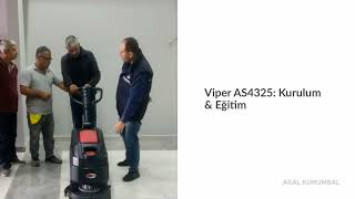 Viper AS 4325 B | Yer Temizleme Makinası | Kurulum & Eğitim Resimi