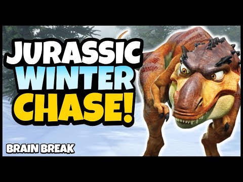 Brain Break For Kids  Jurassic World Freeze Dance 