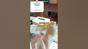 Sample handling # sample preparation for c311 processing