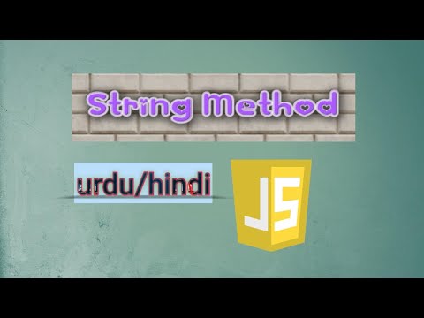 STring methods Lower , upper , indexof in javascript in urdu/hindi