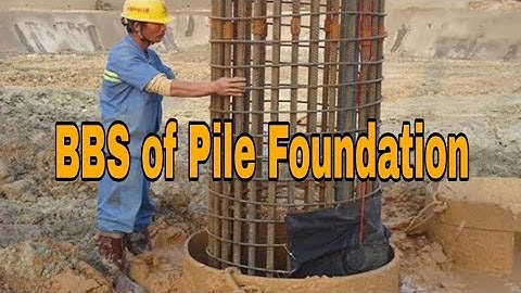 BBS of Pile foundation | How to do Bar Bending Schedule of Pile Foundation | Bar bending schedule |