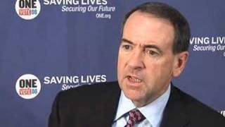 Gov Huckabee s Message to ONE Members