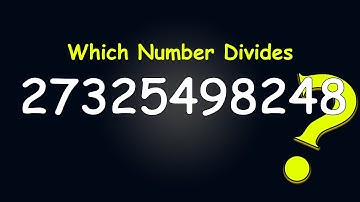 Divisibility rules for 2,3,4,5,6,8,9,&10.
