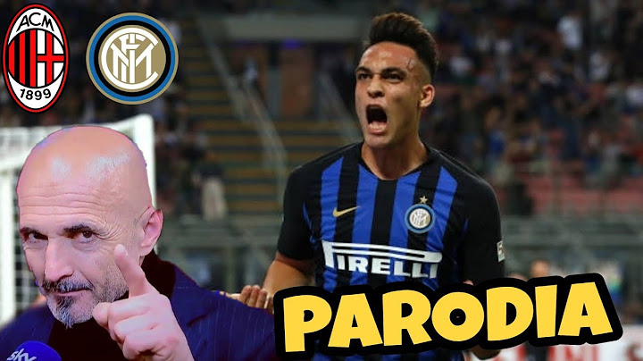 MILAN INTER 2-3 - Parodia