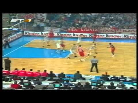 1999 Zalgiris Kaunas vs. Olympiacos 87-71 | redbasketzone.blogspot.gr