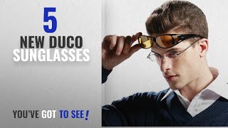 Top 10 Duco Sunglasses [ Winter 2018 ]: Duco Myopia Night Vision Glasses Wraparound HD Prescription