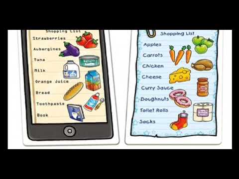 Listening - Shopping List