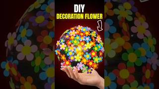 Waste to Best Flower Craft 🌺 #FlowerMaking #youtubeshorts
