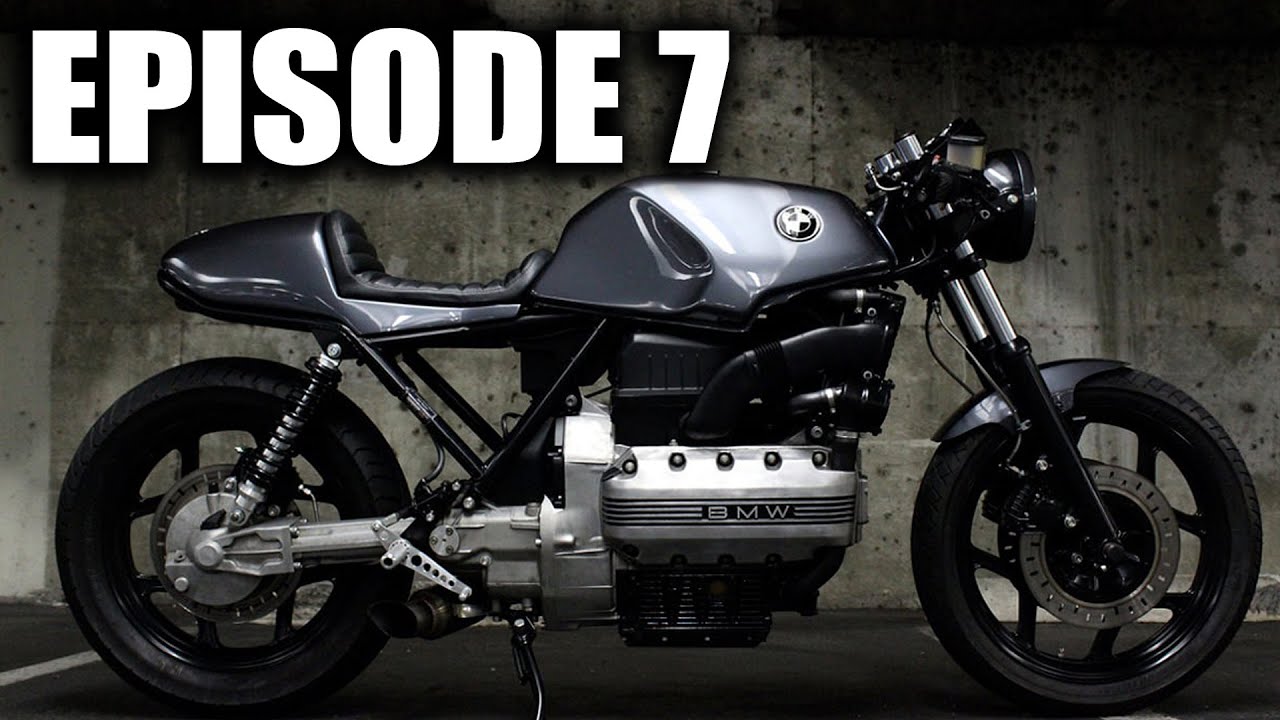 EP7] BMW K100 Café Racer Build - Disassembly #4 - Wiring, Harness