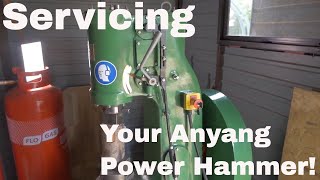Servicing Anyang Power Hammer!