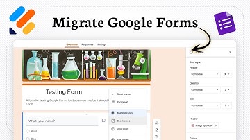 Google Formulieren importeren of migreren naar Jotform