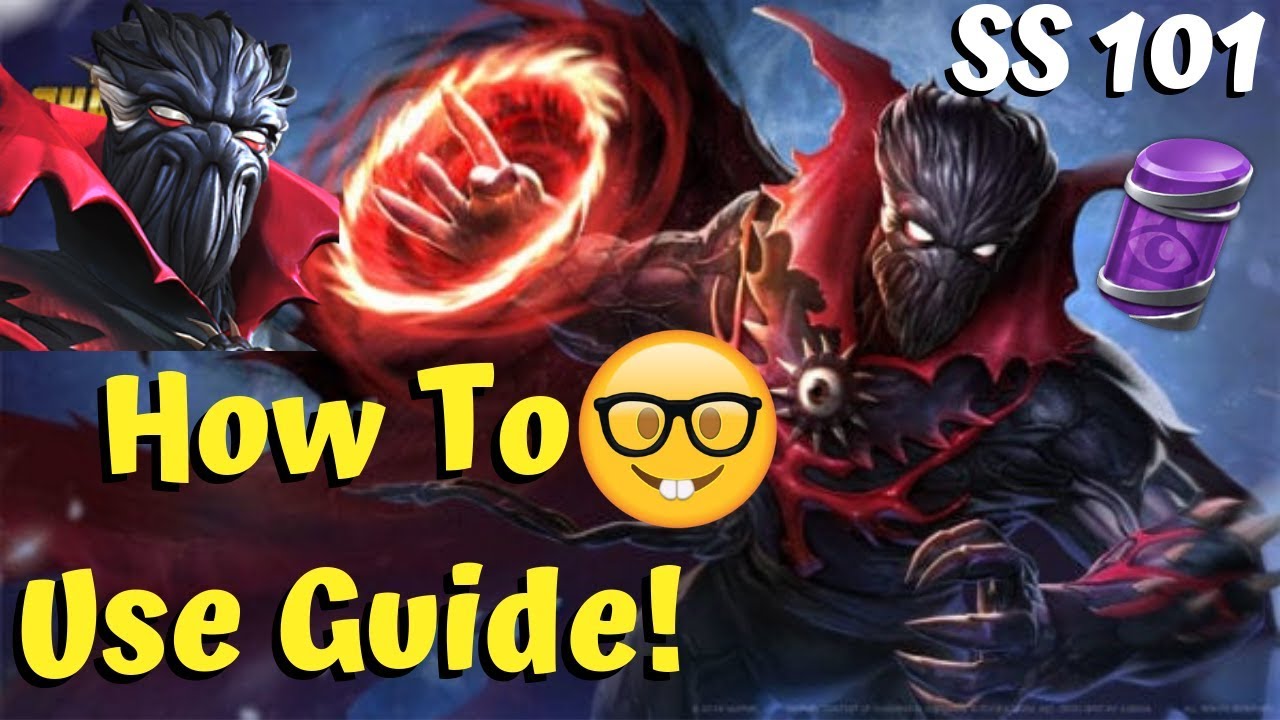 How To Use Symbiote Supreme 101 Guide!  Tips and Tricks - MCOC