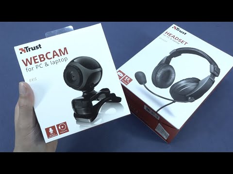 Trust Exis Webcam & Headset Quasar van de Big Bazar ! 😎