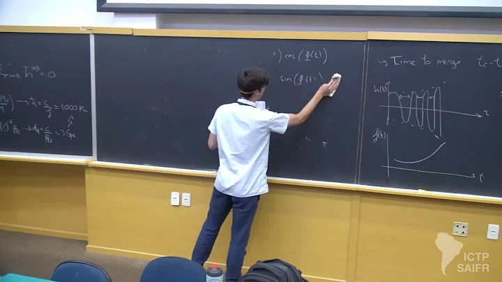 Jose M. Ezquiaga: A premiere on Gravitational Wave Cosmology - Class 3