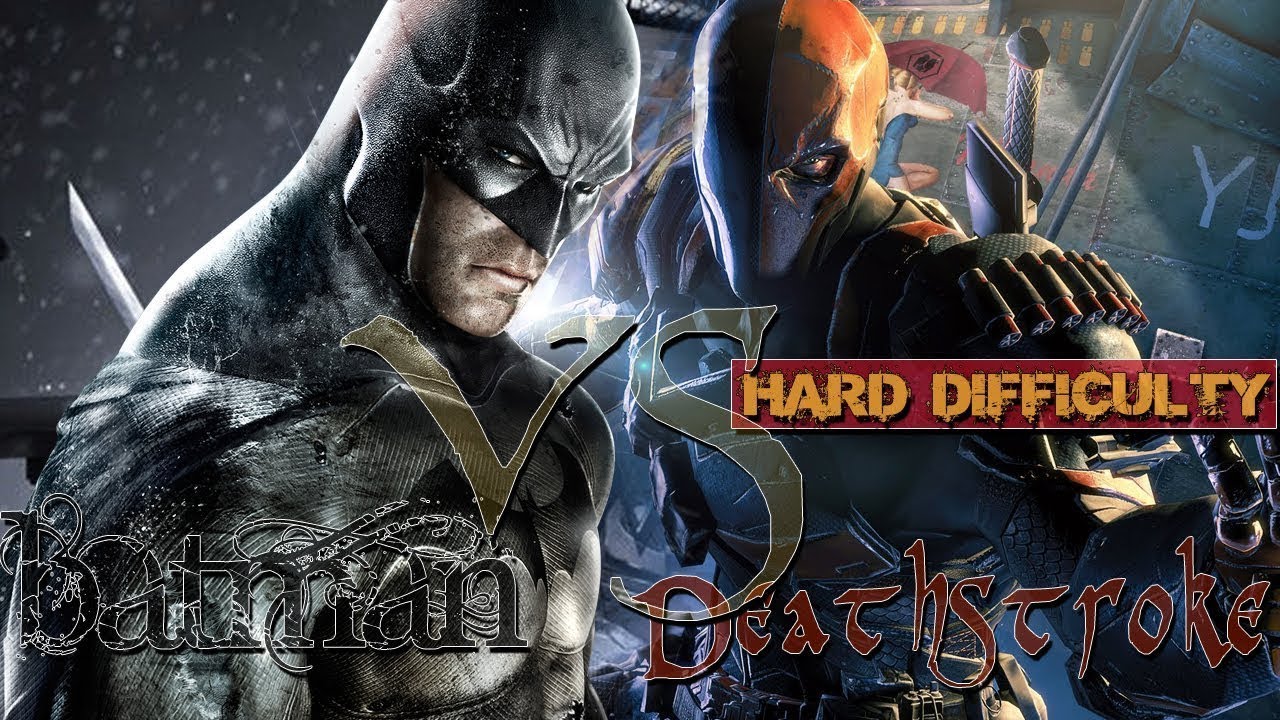 Batman Arkham Origins: Deathstroke boss fight. No Damage/No counter Icons/Hard diff.