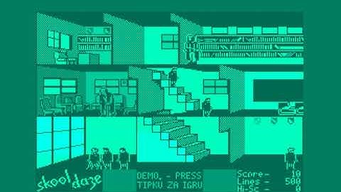 Skool Daze (Iqisoft) - ZX Spectrum - Retro Virtual Machine v2.0 BETA-1 r1 emulador