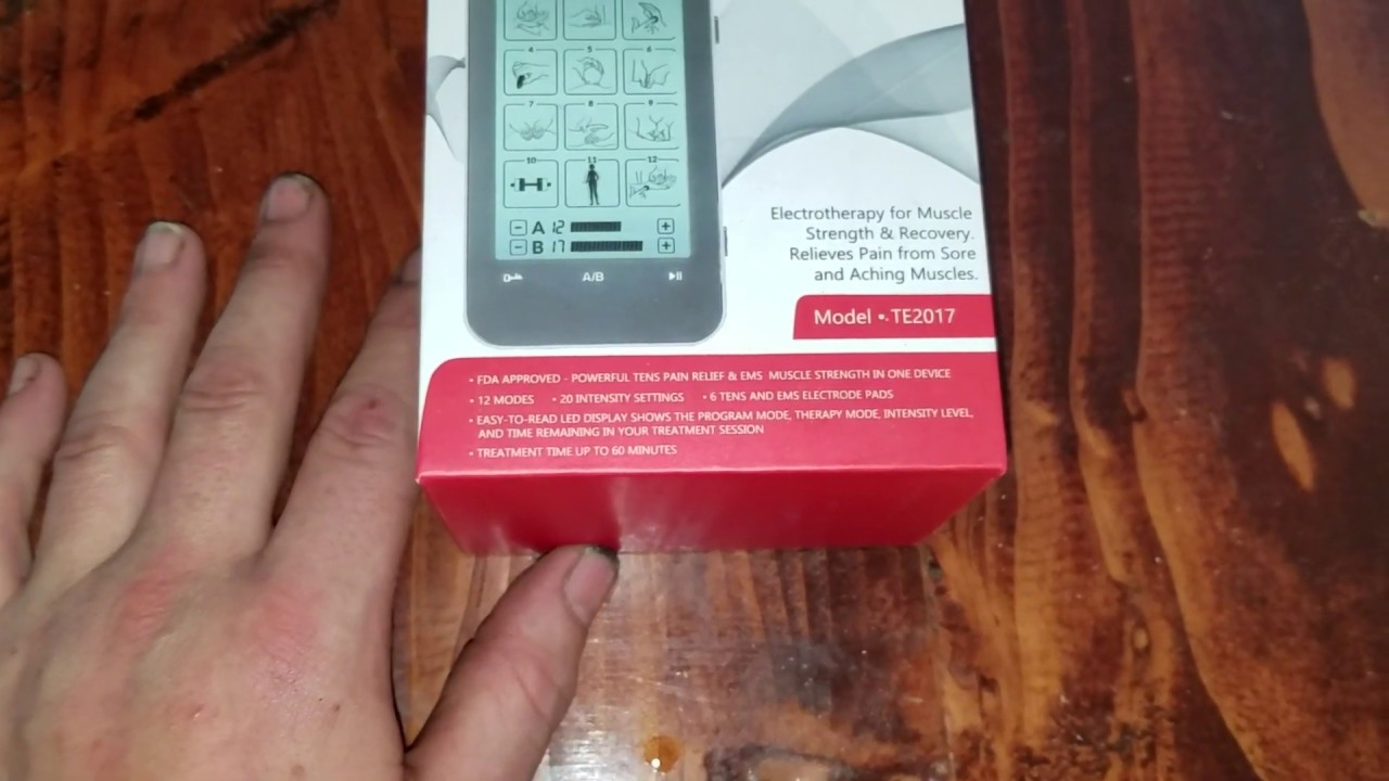 Unboxing Massage Therapy Concepts TENS Unit and EMS Combination Muscle