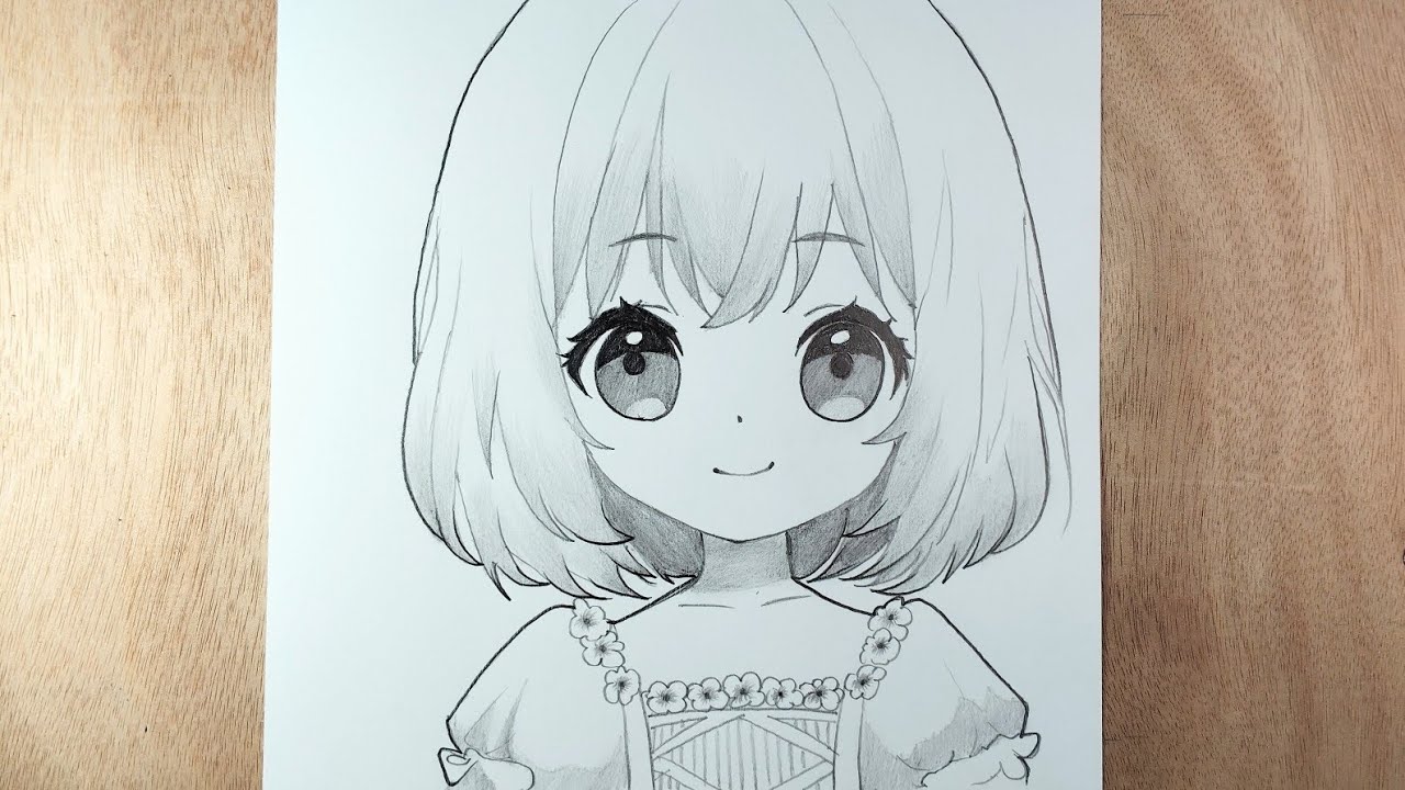 How to Draw a Cute Anime Girl ✨ | Step by Step 