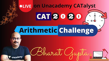 CAT 2021 CHALLENGE SERIES | Arithmetic challenge | Set 4 | With Bharat Gupta