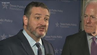 Senators Cruz, Cornyn discuss shutdown, border