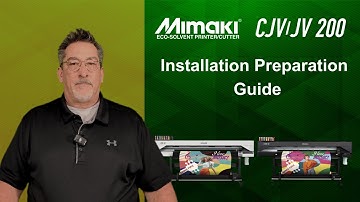 Mimaki CJV/JV200 Pre-Installation / RasterLink7 Basics