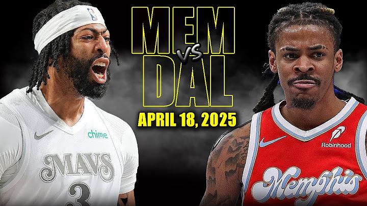 Memphis Grizzlies vs Dallas Mavericks Play-In Full Game Highlights - April 18, 2025 | NBA Play-In