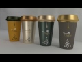 TUTORIAL Packaging design - Illustrator CC - COFFEE CUPS 3D DESIGN - speed art