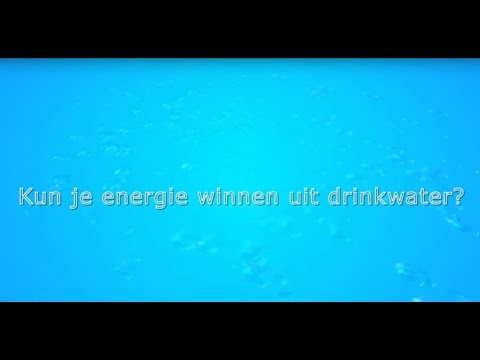 Energie uit drinkwater