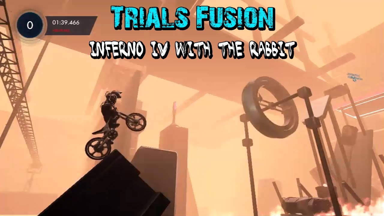 Trials Fusion : Inferno IV (rabbit gameplay) - YouTube