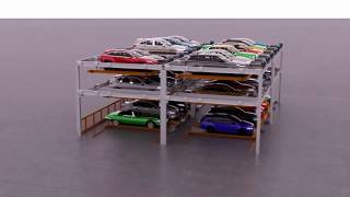 ParkPlus 3-High Lift-Slide Tandem Puzzle Parking System