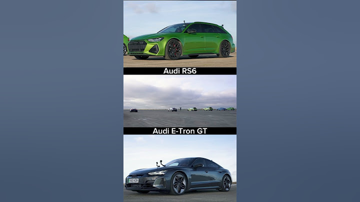 Audi RS6 Vs Audi E-Tron GT #audi #rs6 #audirs6 #etron #etrongt #audietrongt #audilife #audination