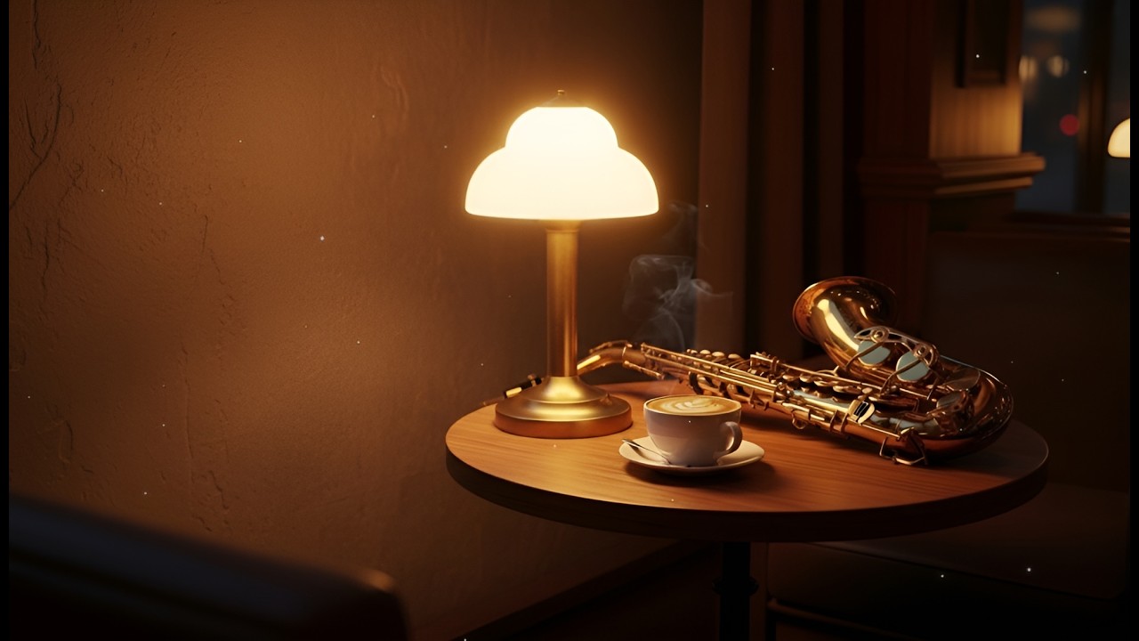 🎷 Relaxing Smooth Jazz Saxophone | Very Slow Chill Jazz Lounge for Late Night Relaxation