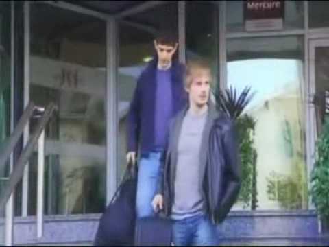 Colin Morgan and Bradley James - The Real Merlin a...