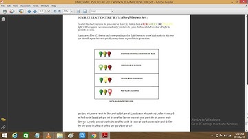 machine test for PSYCHO TEST !! LMRC/DMRC/NMRC short trick