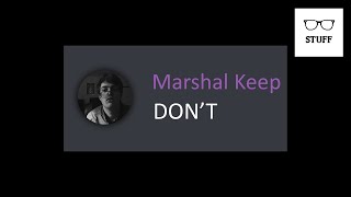 Don't by Marshal Does Stuff 74,094 views 3 years ago 2 minutes, 34 seconds