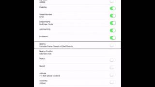 Nearby Explorer Tutorial- Main Screen