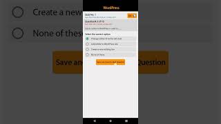 WordPress | Quiz No. 1| DSTP2.0-Batch-04|