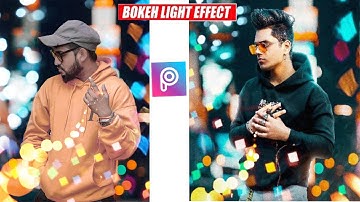 BOKEH LIGHTING EFFECT - Photo Editing Tutorial in Picsart Step by Step - Alvieditz