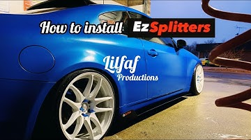 HOW TO INSTALL SIDE SPLITTERS (EzSplitters)