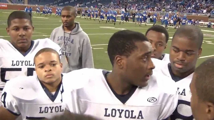 Ishpeming vs. Detroit Loyola - 2012 MHSAA Division 7 Football State Finals on STATE CHAMPS!